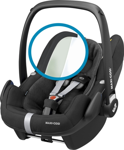 Ulese makine për bebi Maxi-Cosi Pebble Pro i-Size, 45-75 cm, Essential Black, e zezë