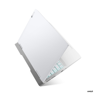 Laptop Lenovo IdeaPad Gaming, 15.6", AMD Ryzen 5 6600H, 16 GB RAM, 512 GB SSD, NVIDIA GeForce RTX 3050, i bardhë