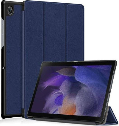 Mbrojtëse tablet Tech-Protect SmartCase Galaxy Tab A8 10.5, me stand, me Sleep Wake, blu navy