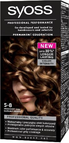Боја за коса Syoss Hair Dye Nut Brown No. 5-8