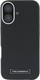 Mbulesë telefoni Karl Lagerfeld FW Metal Plate me MagSafe për iPhone 16 Pro Max 6.9\", e zezë