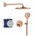 Sistem dushi Grohe Essence 25287DA0, trup i fshehtë, Warm Sunset, bronz