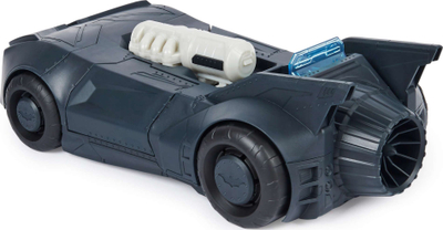 Lodër makine Spin Master Batman Batmobile, 4\", me raketa, i zi