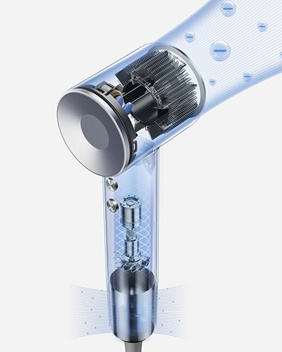 Tharëse flokësh Laifen Swift Silver Blue, 1600W