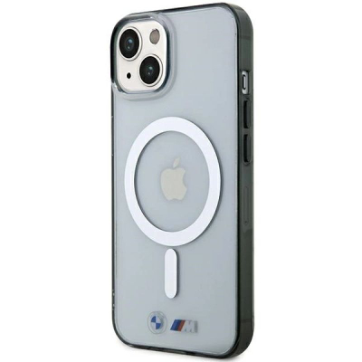 Mbulesë telefoni BMW BMHMP15SHCRS, MagSafe, për iPhone 15 6.1", transparente