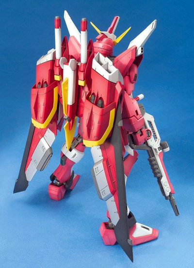 Пластичен модел за составување Bandai Gundam Seed Infinite Justice Gundam MG, размер 1:100