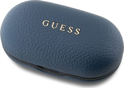 Bluetooth слушалки Guess GUTWSPGTSPSB TWS, ENC, IPX5, сини