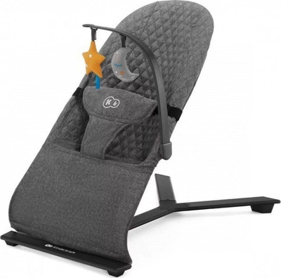 Лежалка бебешка KinderKraft MIMI, гравитациона, до 9 kg, сива