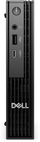 Kompjuter mini Dell Pro Micro QCM1255, Ryzen 7 PRO 8700GE, 16GB RAM, 512GB SSD, i zi