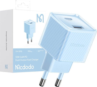 Karikues muri Mcdodo CH-4152, 33W, USB-A USB-C, blu