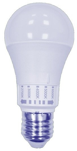 Lampë tavani Lumax LUNA LO1963BLS, LED 9W E27, me sensor lëvizjeje IP65, e bardhë