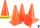 Kone trajnimi Pro Kids, 25cm, portokalli