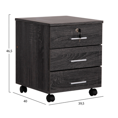 Raft zyre Hayden gri 39.5×40×46.5 cm (HM2282.01), gri