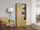 Raft librash BILY RS-80, 7 rafte, 2 sirtarë, artisan oak