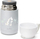 Termos Nuvita Thermos, 500 ml, dorezë silikoni, i bardhë