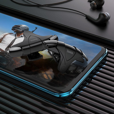 Kontrolluesi për lojëra HOCO GM5 Wolf, për telefon, i zi