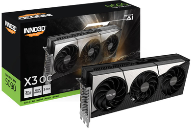 Kartelë grafike Inno3D GeForce RTX 5090 X3 OC NVIDIA 32 GB GDDR7