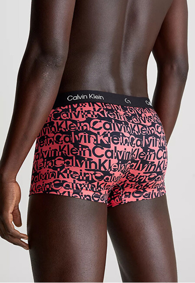 Mbathje për meshkuj Calvin Klein, të zeza/rozë