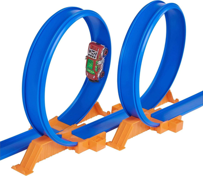 Set gare me makina ZURU Metal Machines T-Rex Attack, dy loop-e, për fëmijë 4+, shumëngjyrësh
