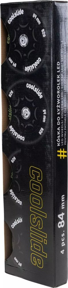 Rrota patinash LED Wheel 84, 84mm, 82A, me drita LED