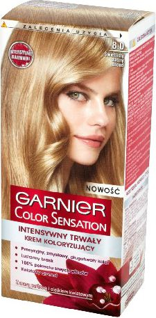 Ngjyrë për flokë Garnier Color Sensation 8.0, bionde e hapur, 110ml
