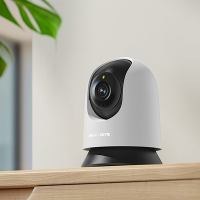 Kamerë sigurie TP-Link Mercusys MC200, Wi-Fi, Pan Tilt, e bardhë