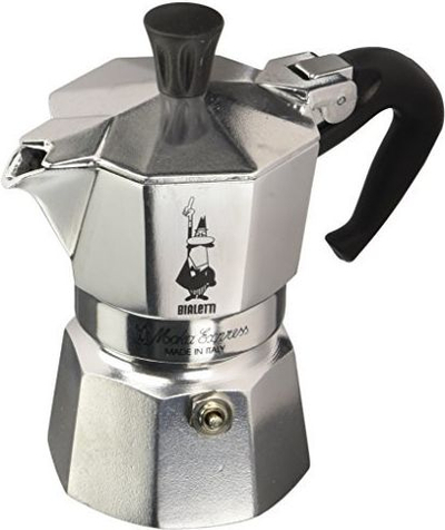 Makinë kafeje Bialetti Moka Express, e argjendtë