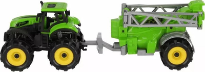 Lodër traktor me aksesorë MEGA CREATIVE 545187, set fermë, shumëngjyrëshe