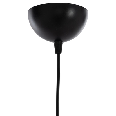Llambë e varur tavani, rrjetë metalike e zezë, Ø25×70 cm (HM7688.01), zezë