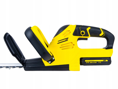 Gërshërë gardhi Geko 520mm, pa kabllo 21V, 2x2.0Ah, verdh e zezë