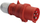 Prizë portative Bals MULTI-GRIP Quick-Connect 2142, 32A 4P 400V, IP44, e kuqe