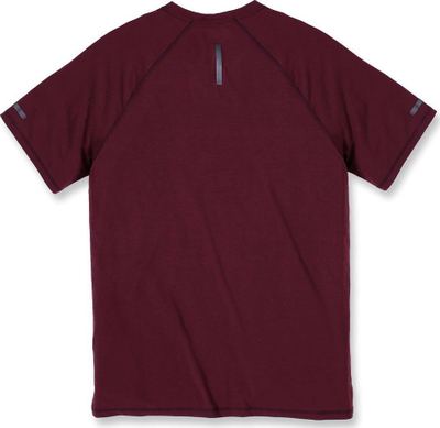 Bluzë Carhartt LWD, SoftCool, FastDry, e kuqe e errët, S