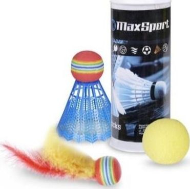 Set badminton Artyk 3 pjesë, për kalamoj dhe të rritur, me ngjyra nga të gjitha