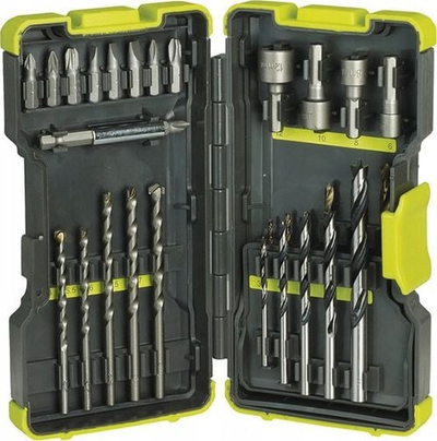 Set aksesorësh Ryobi 5132002254, për shpim dhe vidhosje, me kuti transporti