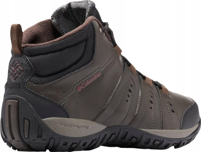 Çizme ecje Columbia WOODBURN II CHUKKA WP Omni-Heat, për burra, kafe