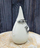 Figurë dekorative Saska Garden Santa Claus Sławomir, porcelan, e bardhë argjendi