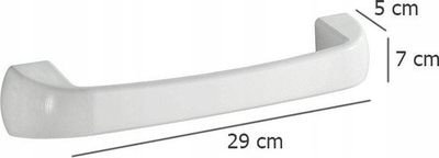 Dorezë banjoje Wenko Pure, për vaskë, 29 cm, e bardhë