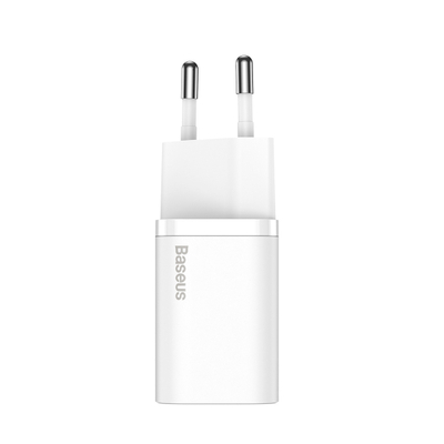 Karikues USB-C Baseus Super Si BSU3037, 25W, 1x port, i bardhë