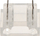 Конектор за ЛЕД ленти MW Lighting UQS-COB-12W-SS, 10 mm, проѕирен