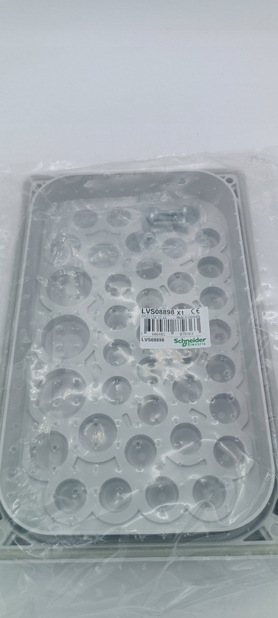 Pllakë kalimi kabllosh Schneider Electric LVS08898, për panele PRISMA G, IP55, gri
