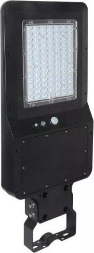 Ndriçues rruge LED V-TAC VT-ST42, 40W, me panel solar, trup i zi