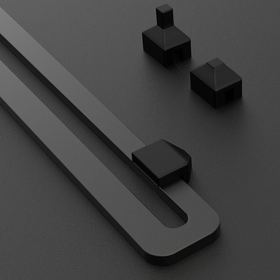 Држач за графичка картичка 1stCOOL GPU Holder, алуминиум, црн