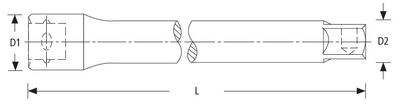 Çelës zgjatës Stanley, 1/4" x 75 mm