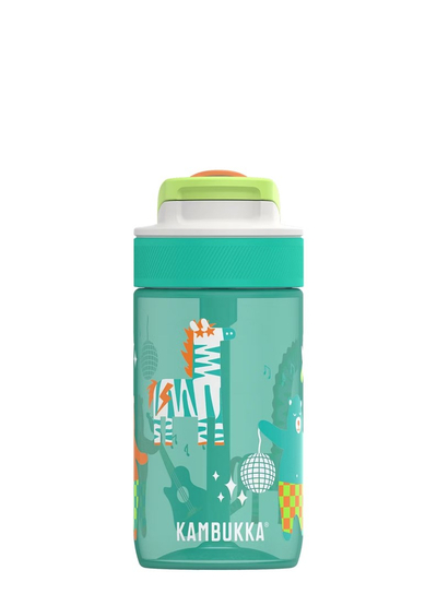 Shishe uji Kambukka Lagoon Disco Zoo, 400ml, për fëmijë, e kaltër