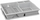 Bazë tharëse enësh 5five Simply Smart, plastike, 47.5 x 38 cm, gri