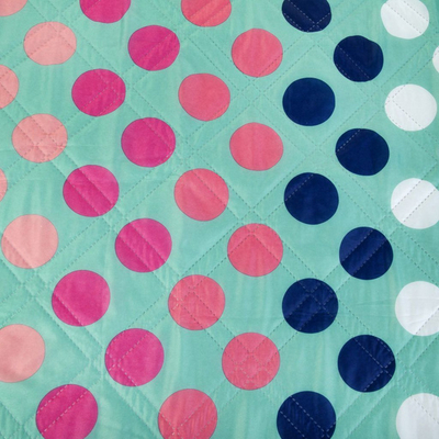 Batanije pikniku Spokey Picnic Dots 928251, 140 cm, alumini poshtë, shumëngjyrëshe