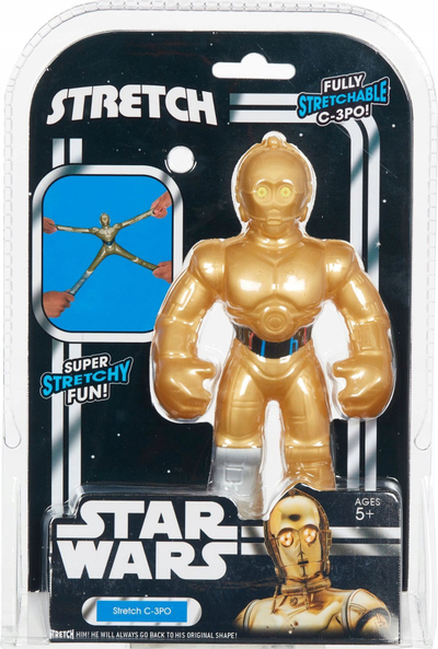 Lodër figurë Stretch Star Wars C-3PO, elastike, për fëmijë 5+, ari