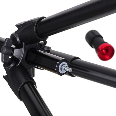 Trekëmbësh Manfrotto MDeVe 055, alumin, 165 cm, i zi