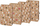 Qese dhuratash Christmas Gift Bag Eco Kraft MFP, letre, 15 x 27 x 9 cm, kraft me motive festive
