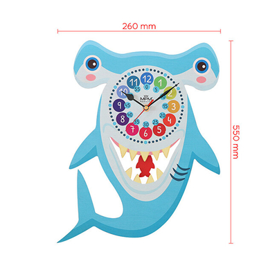 Orë muri MPM Quality Fernse - A Shark, e kaltër